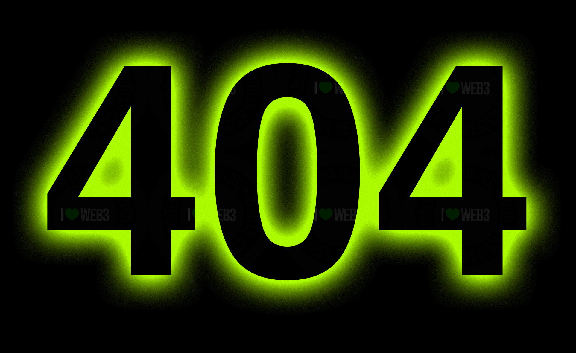 Web3 UI/UX 404 page